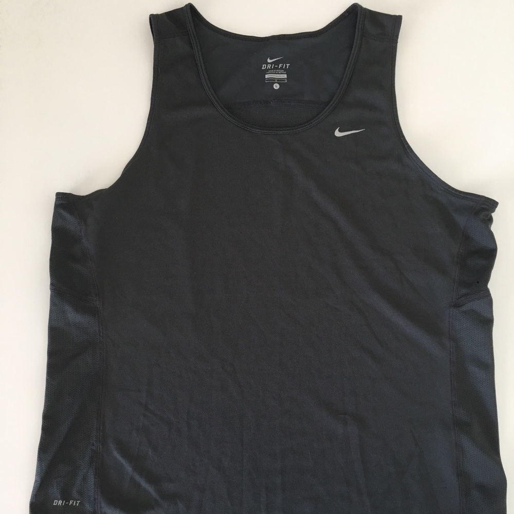 Nike Charcoal Dri-Fit Tank